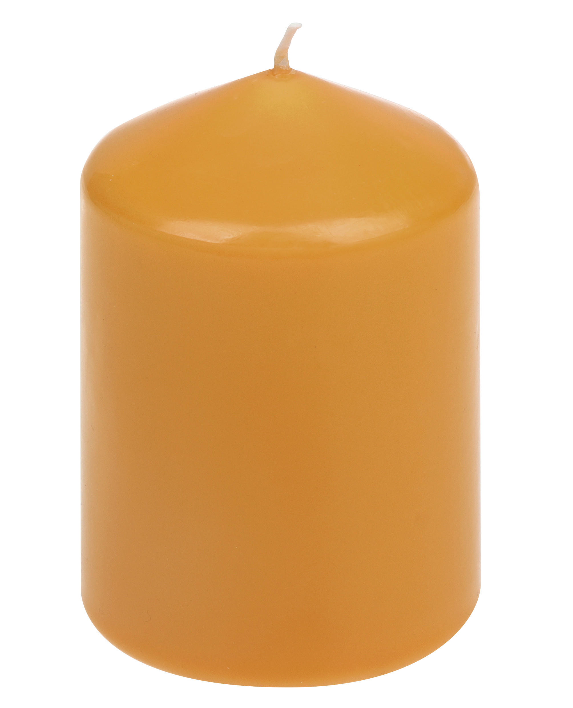 STUMPENKERZE  - Honig, Basics, Paraffin (6,7/10,0cm) - Steinhart