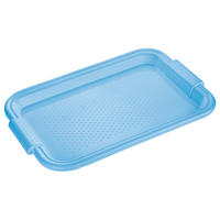 TÁLCA  30/45 cm  - sárga/kék, Basics, műanyag (30/45cm)