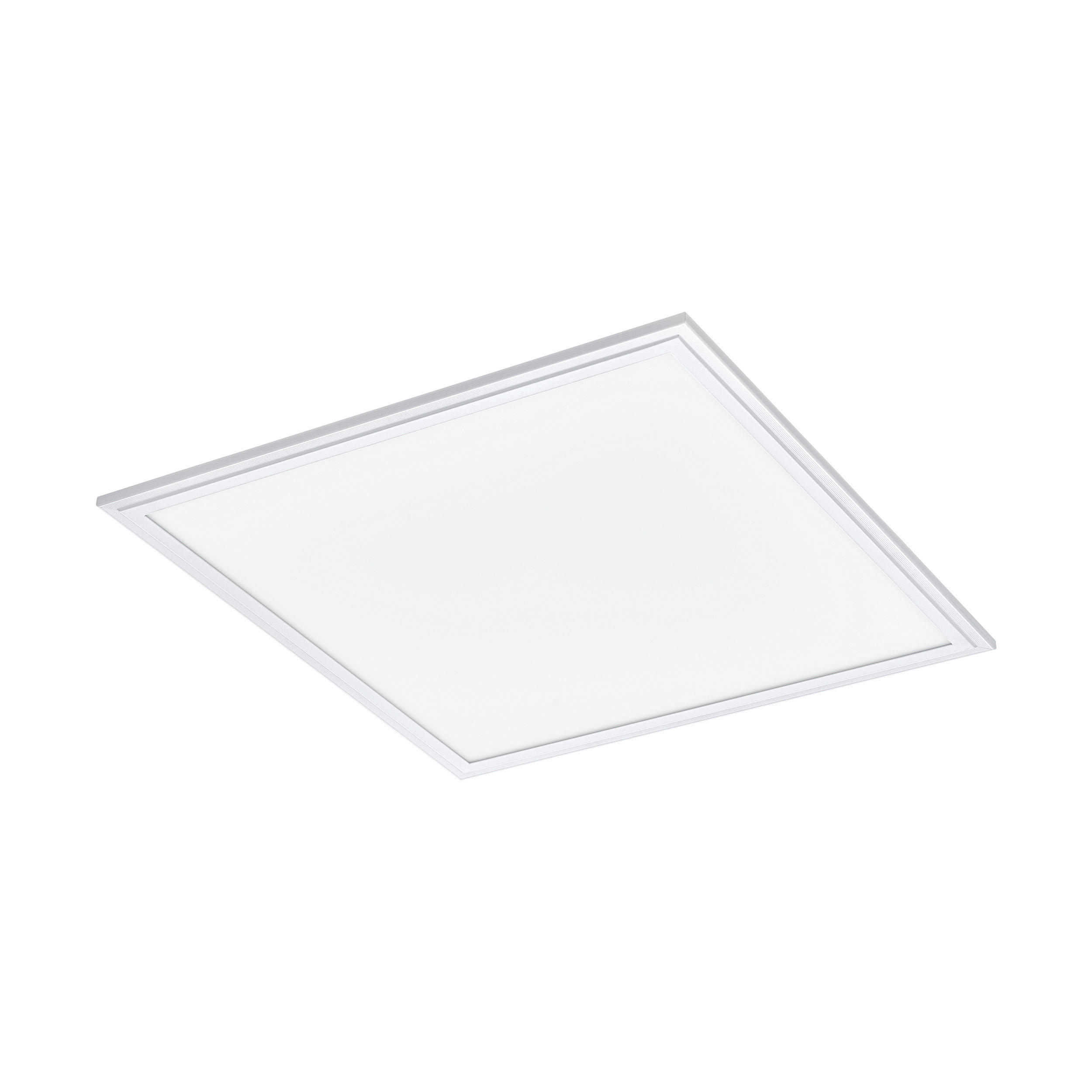 LED-DECKENLEUCHTE Salobrena-Z  - Weiß, Design, Kunststoff/Metall (45/45/5cm) - Eglo