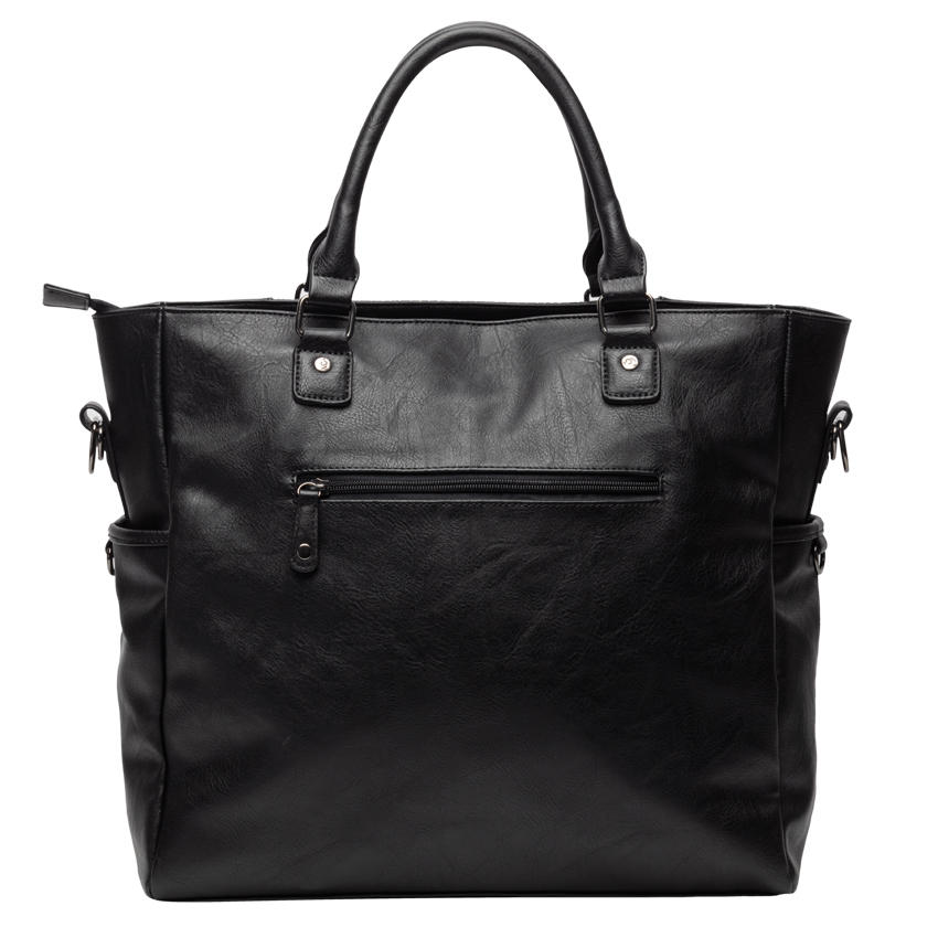 TORBA ZA PREVIJANJE  Little Company   - crna, Trend, tekstil/plastika (35/38/14cm)