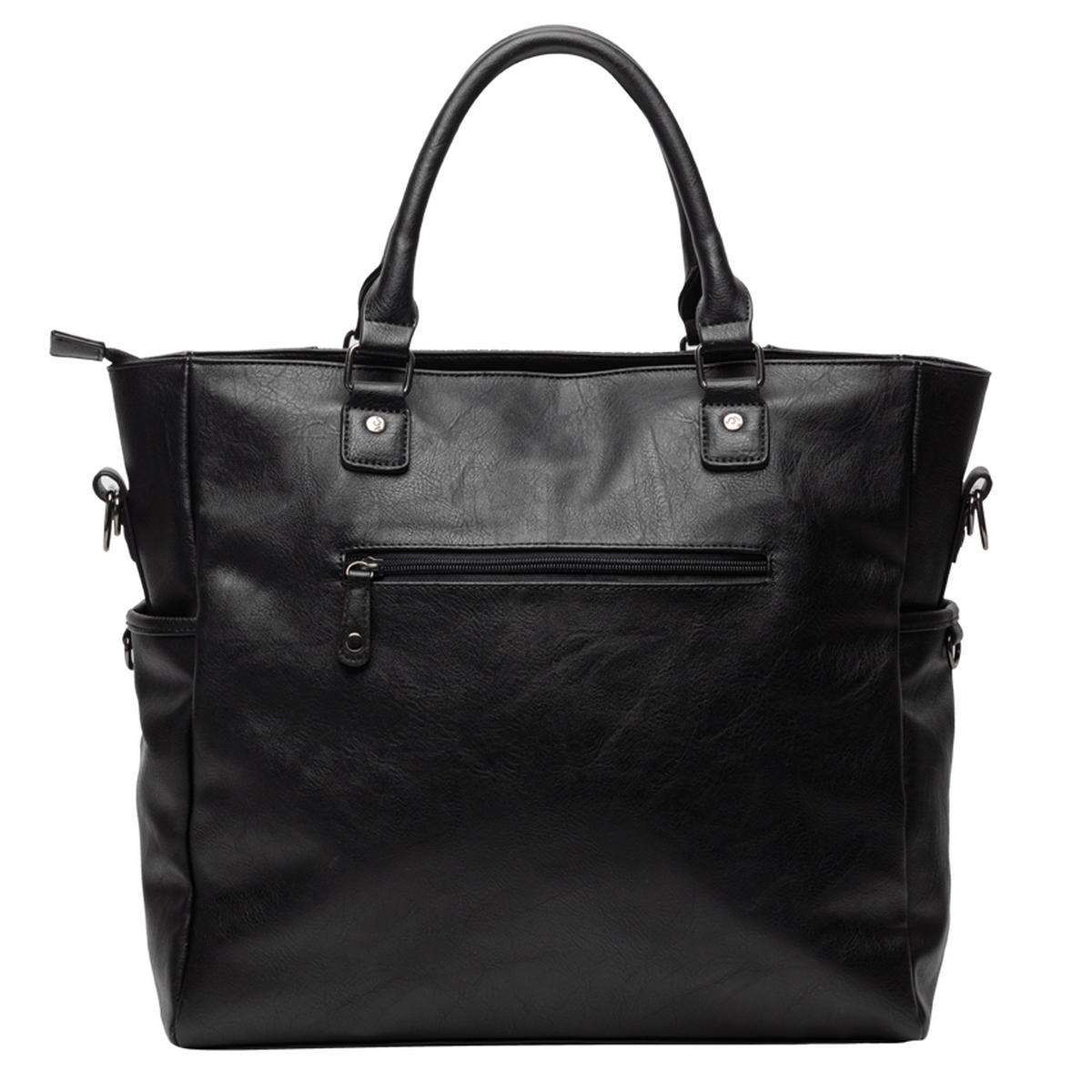 TORBA ZA PREVIJANJE  Little Company   - crna, Trend, tekstil/plastika (35/38/14cm)