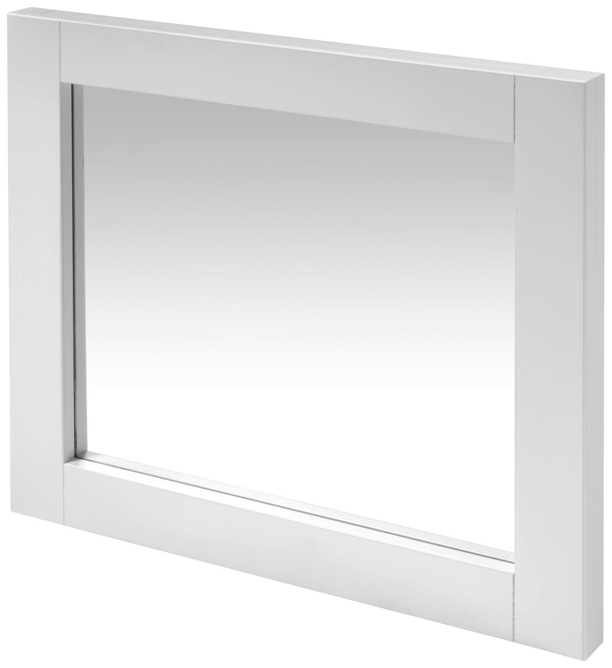 WANDSPIEGEL 80/70/4 cm  - Weiß, ROMANTIK / LANDHAUS, Glas/Holz (80/70/4cm) - MID.YOU