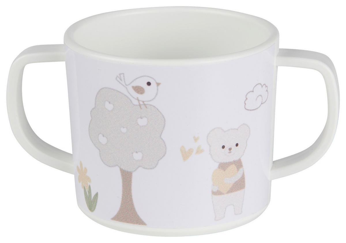 BARNKOPP  - grön/brun, Basics, plast (7,5/6,5cm) - My Baby Lou