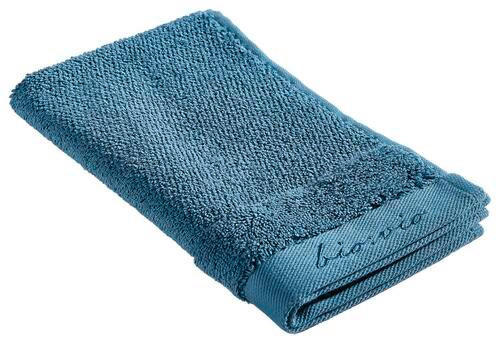 GÄSTETUCH BONITA Petrol 4-teilig 30/50 cm  - Petrol, Natur, Textil (30/50cm) - Bio:Vio