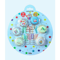FORMA NA MUFFINY - Basics, papier (8/8/3cm) - Alvarak