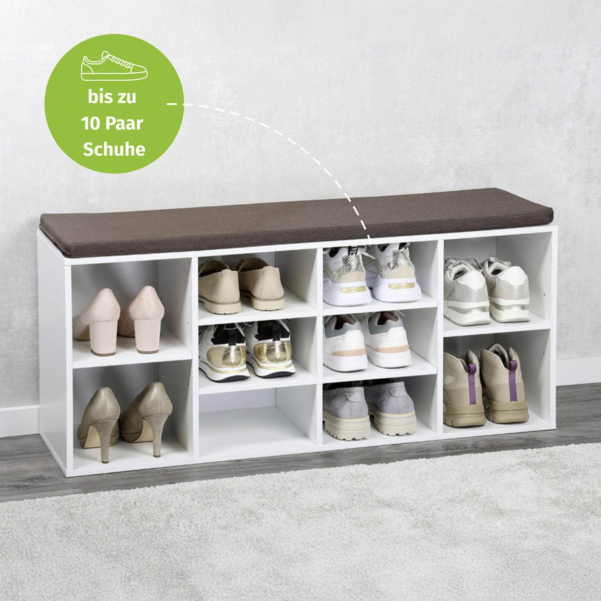 SCHUHREGAL  - MODERN (103,5/48/29,5cm) - Kesper
