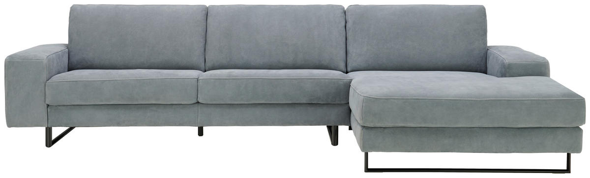 ECKSOFA Grau Echtleder 324/167 cm von KOINOR