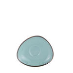 ESPRESSO-UNTERTASSE AQUA VERDE  - Grün, Trend, Keramik (14/12cm) - Novel