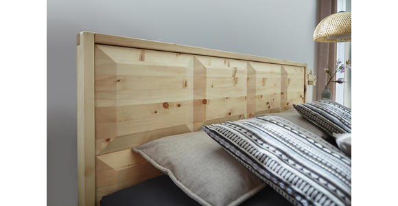 BOXSPRINGBETT 180/200 cm in Beige - Beige, Natur, Holz/Textil (180/200cm) - Valnatura