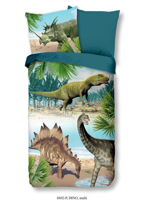 KINDERBETTWÄSCHE Renforcé 135/200 cm  - Grün, Textil (135/200cm)