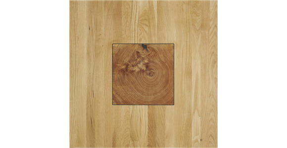 COUCHTISCH in Holz 65/65/41 cm - Schwarz, Design, Holz/Metall (65/65/41cm) - Johann Jakob