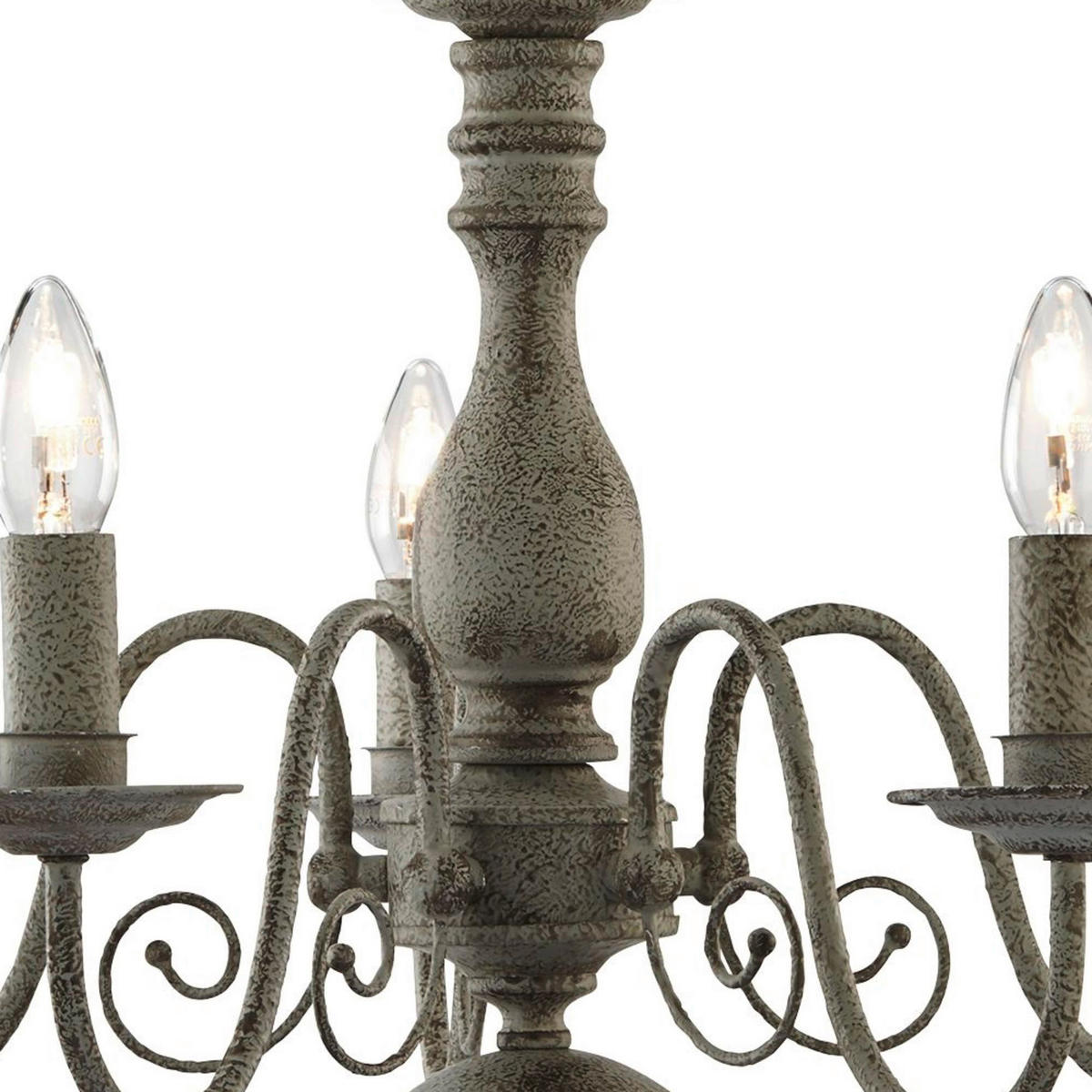 SVJETILJKA VISEĆA  60/47 cm      Greythorne  - siva, Trend, metal (60/47cm)