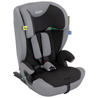 KINDERAUTOSITZ Energi i-Size R129  - Schwarz/Grau, Basics, Textil (50,6/83,1/46,9cm) - Graco