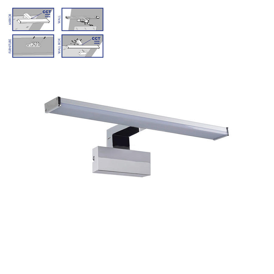 FÜRDŐSZOBAI FALILÁMPA - Basics (40cm)
