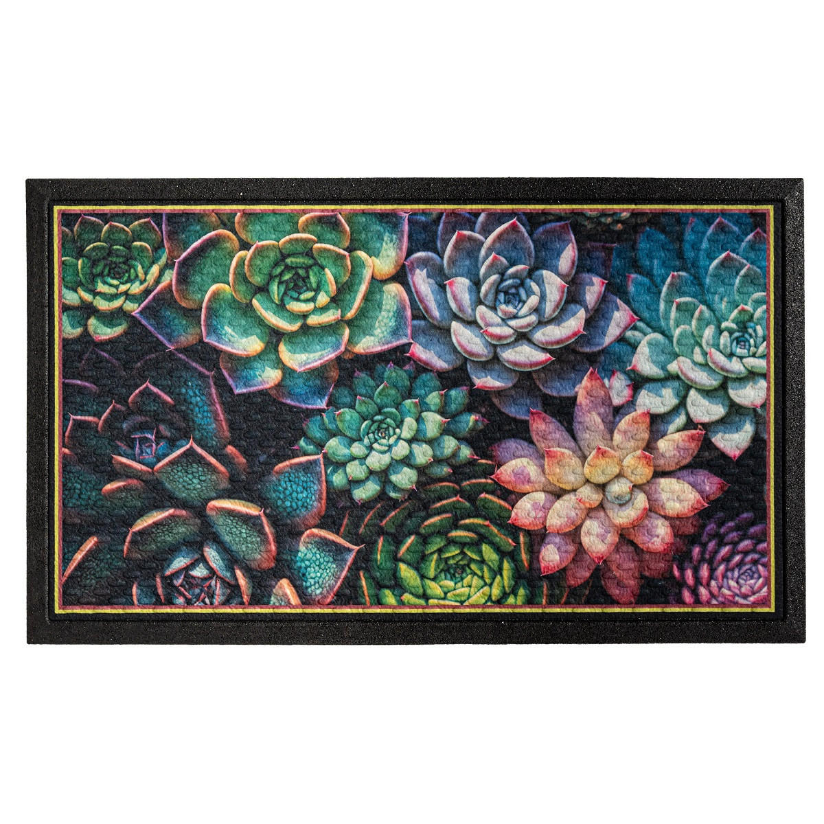 OTIRAČ ZA OBUĆU   - višebojna, Dizajnerski, plastika (44,5/75/0,9cm)