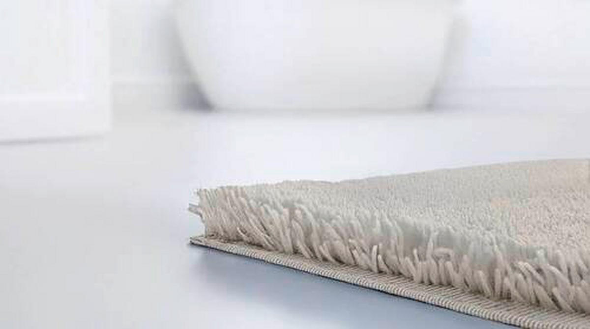 BADEMATTE Cappuccino 70/120 cm  - Cappuccino, Basics, Kunststoff/Textil (70/120cm) - Grund