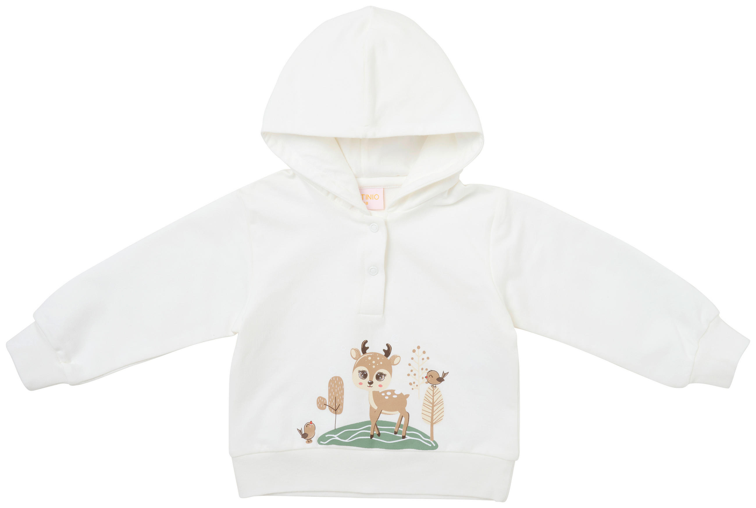 SWEATSHIRT FOREST ANIMAL  - naturfärgad, Trend, textil (68null) - Patinio