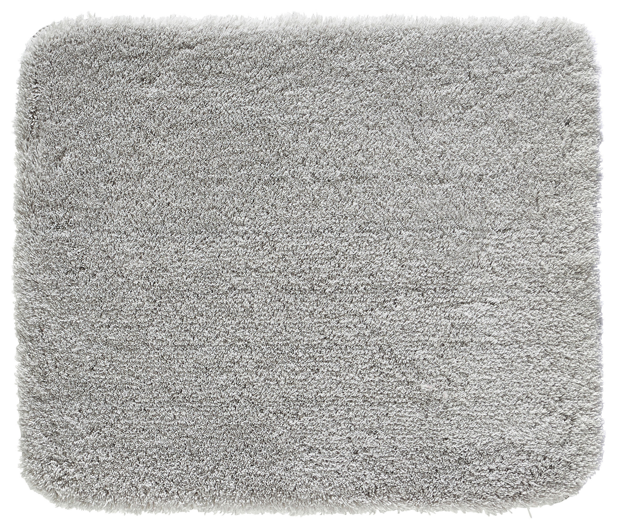 BADTEPPICH Grau 55/65 cm  - Grau, Basics, Kunststoff/Textil (55/65cm) - Kleine Wolke