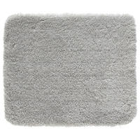 PROSTIRKA ZA KUPATILO RELAX  siva 55/65 cm  - siva, Osnovno, tekstil/plastika (55/65cm) - Kleine Wolke
