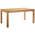 ESSTISCH in Holz 160/90/75 cm  - Wildeiche, Natur, Holz (160/90/75cm) - Carryhome