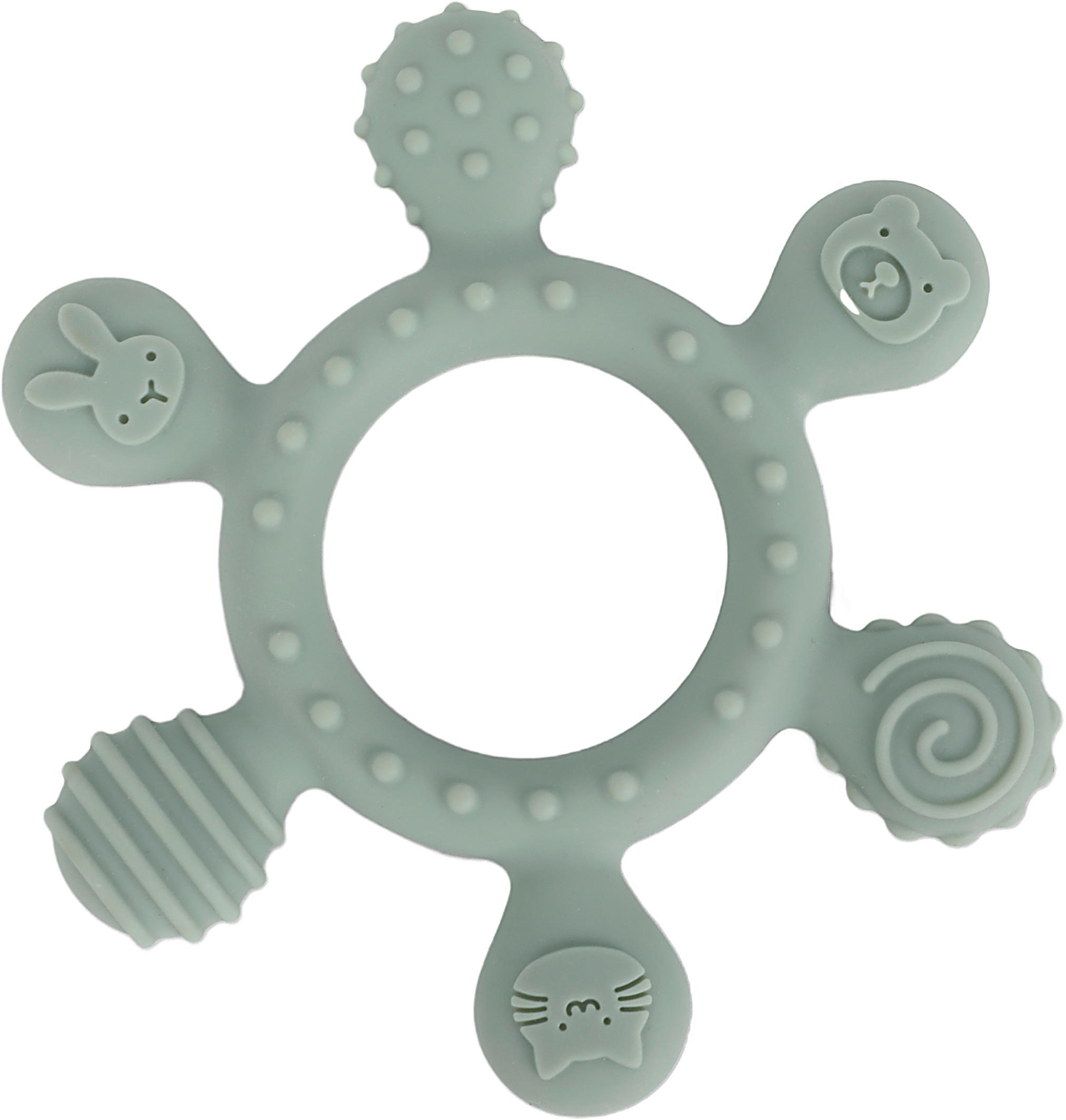 KOUSACÍ KROUŽEK - zelená, Trend, plast (10,9cm) - Jimmylee