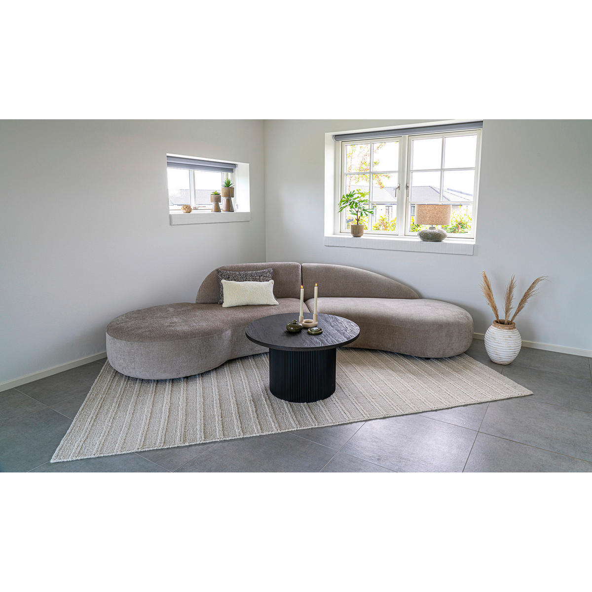 COUCHTISCH Boavista 80/80/45 cm rund Dunkelbraun  - Dunkelbraun, Design, Holzwerkstoff (80/80/45cm) - MID.YOU