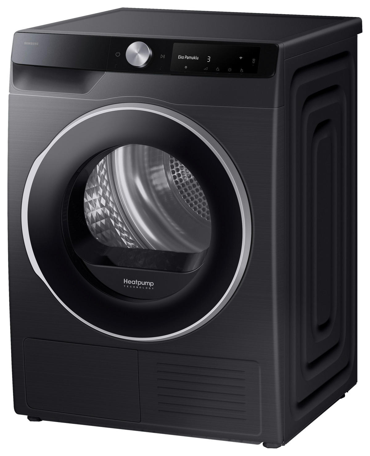 TROCKNER DV90DG6845LBU2  - Schwarz, Basics, Glas/Kunststoff (60/85/60cm) - Samsung