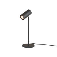 TISCHLEUCHTE - Schwarz, Basics, Naturmaterialien (15,5/15,5/47cm) - Good & Mojo