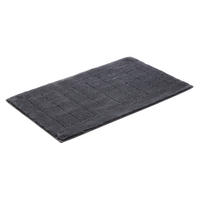KOPALNIŠKA PREPROGA Exclusive  temno siva 60/100 cm  - temno siva, Konvencionalno, umetna masa/tekstil (60/100cm) - Vossen
