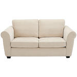 2,5-SITZER  in Chenille Beige  - Beige/Schwarz, KONVENTIONELL, Kunststoff/Textil (196/88/86cm) - Carryhome