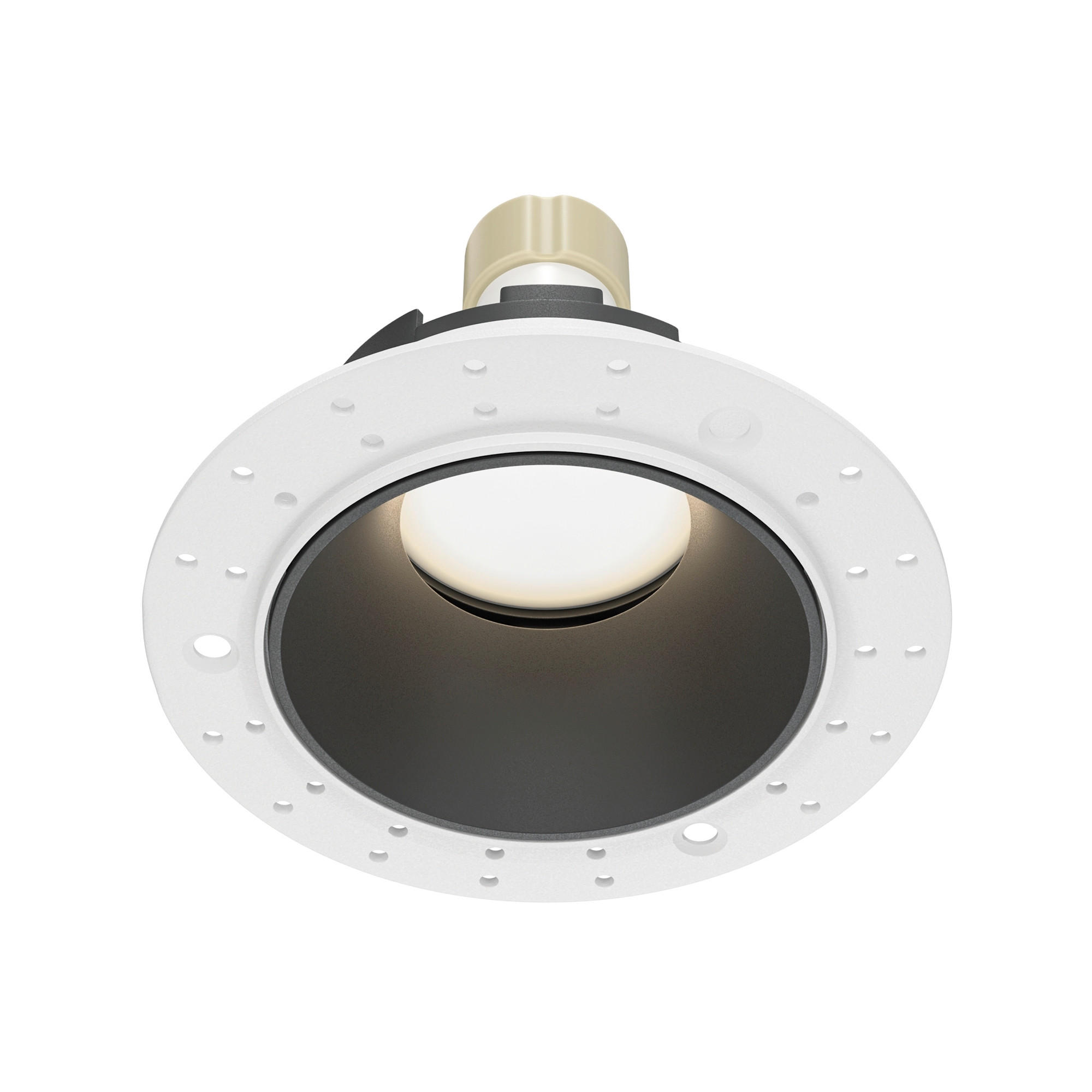 DECKENLEUCHTE Downlight 10.2/3,7 cm  - Schwarz/Weiß, Trend, Metall (10.2/3,7cm) - MAYTONI