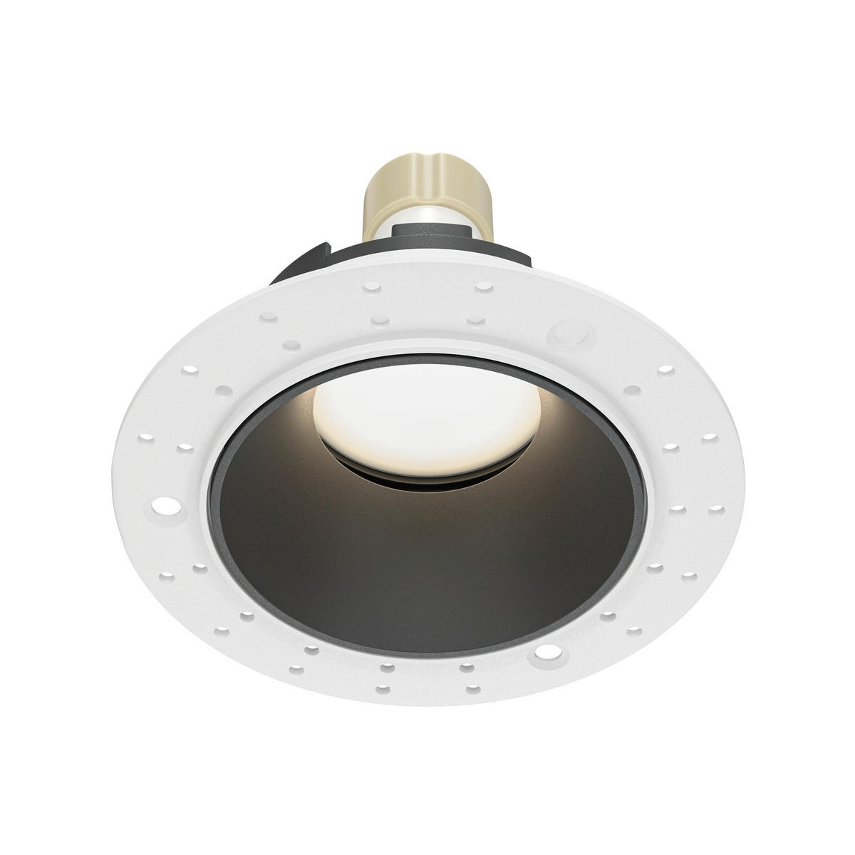 DECKENLEUCHTE Downlight 10.2/3,7 cm  - Schwarz/Weiß, Trend, Metall (10.2/3,7cm) - MAYTONI