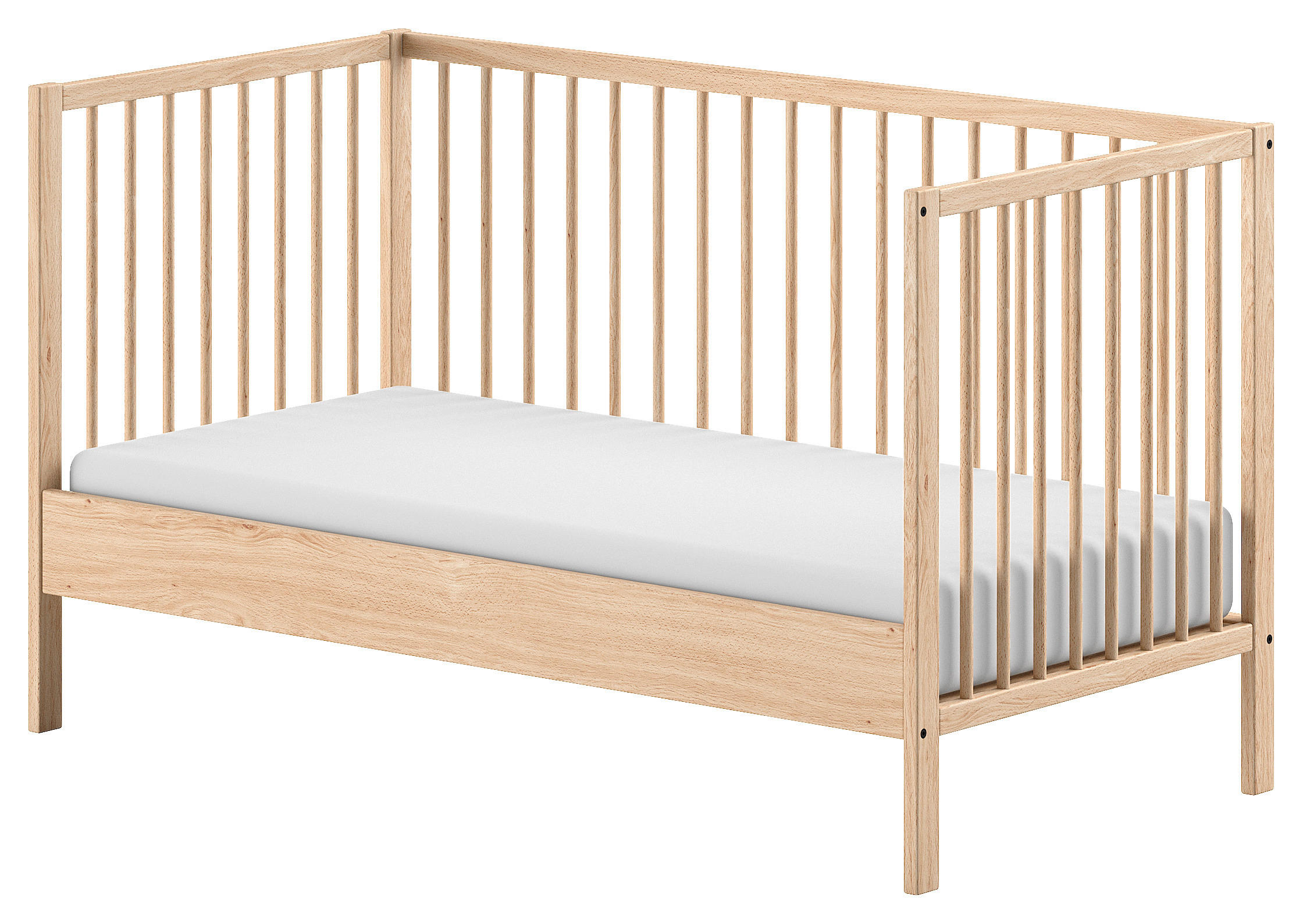 KINDER-/JUNIORBETT - Buchefarben/Naturfarben, MODERN, Holz (70/140cm) - MID.YOU