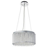 HÄNGELEUCHTE 51/150 cm  - Klar/Nickelfarben, KONVENTIONELL, Glas (51/150cm) - ENDON