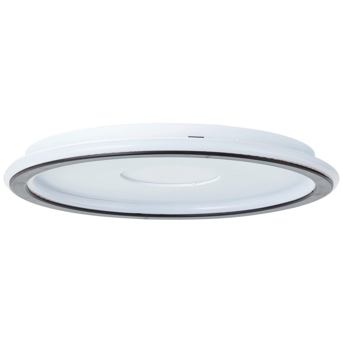 LED-DECKENLEUCHTE  30,8/3 cm    - Weiss/Schwarz, Basics, Kunststoff (30,8/3cm) - Brilliant