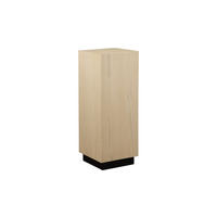 BLOMPIEDESTAL i trä    - vit/svart, Design, trä (30/80/30cm) - Best Price