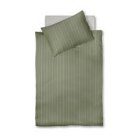 POVLEČENÍ, flanel, šalvějově zelená, 140/200 cm - šalvějově zelená, Basics, textil (140/200cm) - Fleuresse