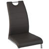 SCHWINGSTUHL  in Stahl Lederlook  - Taupe/Chromfarben, Design, Textil/Metall (42/99/56cm) - P & B