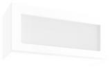 KÜCHENLEERBLOCK 300 cm Weiß hochglanz   - Weiß hochglanz/Eichefarben, LIFESTYLE (300cm) - MID.YOU