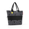 SHOPPER Shopper E1 Smiley Grey 12 L  - Anthrazit, Basics, Textil (50/26,5/16,5cm) - Reisenthel