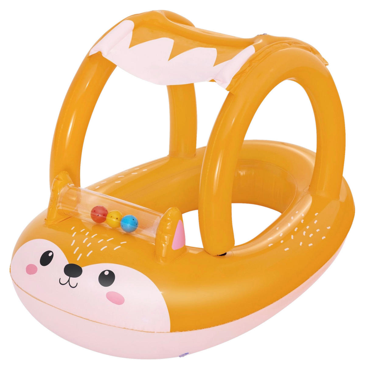DETSKÝ NAFUKOVACÍ ČLN - oranžová, Basics, plast (87/60/58cm) - Bestway