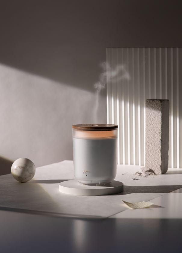 DIFFUSER Air Sonic  - Weiß, Basics (13,5/13,4/15,8cm) - Ipuro