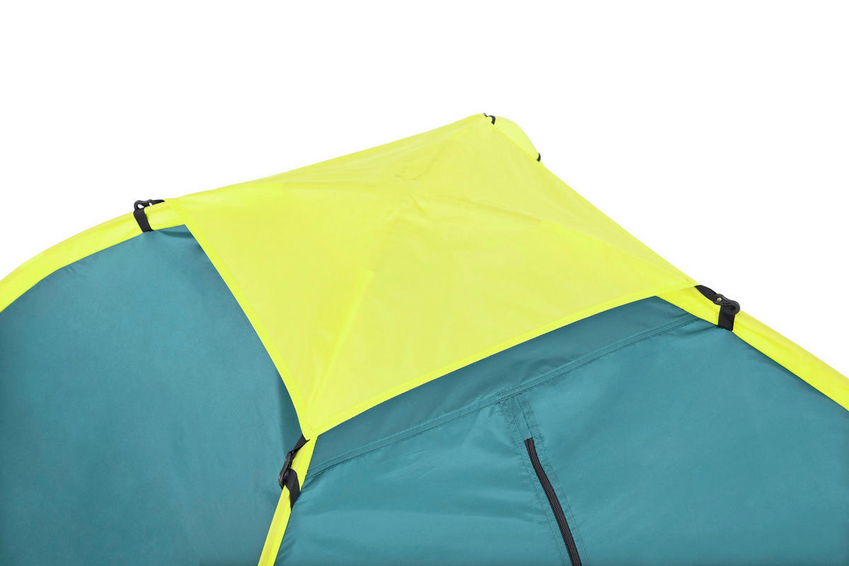 ZELT - Dunkelgrün, KONVENTIONELL, Glas/Kunststoff (210/210/130cm) - Bestway