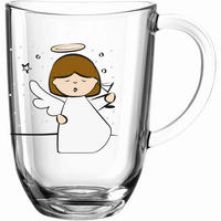 ŠÁLKA SILENZIO   250,00 ml  - viacfarebná, Lifestyle, sklo (11,50/11,70/8,20cm) - Leonardo