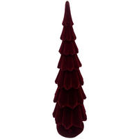 DEKOBAUM - Rot, LIFESTYLE, Kunststoff (7/24cm) - X-Mas