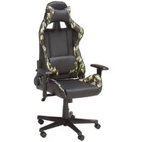 GAMING STOLICA  višebojno, crna  metal, tekstil  - višebojno/crna, Design, metal/tekstil (67/127-137/68cm) - Xora