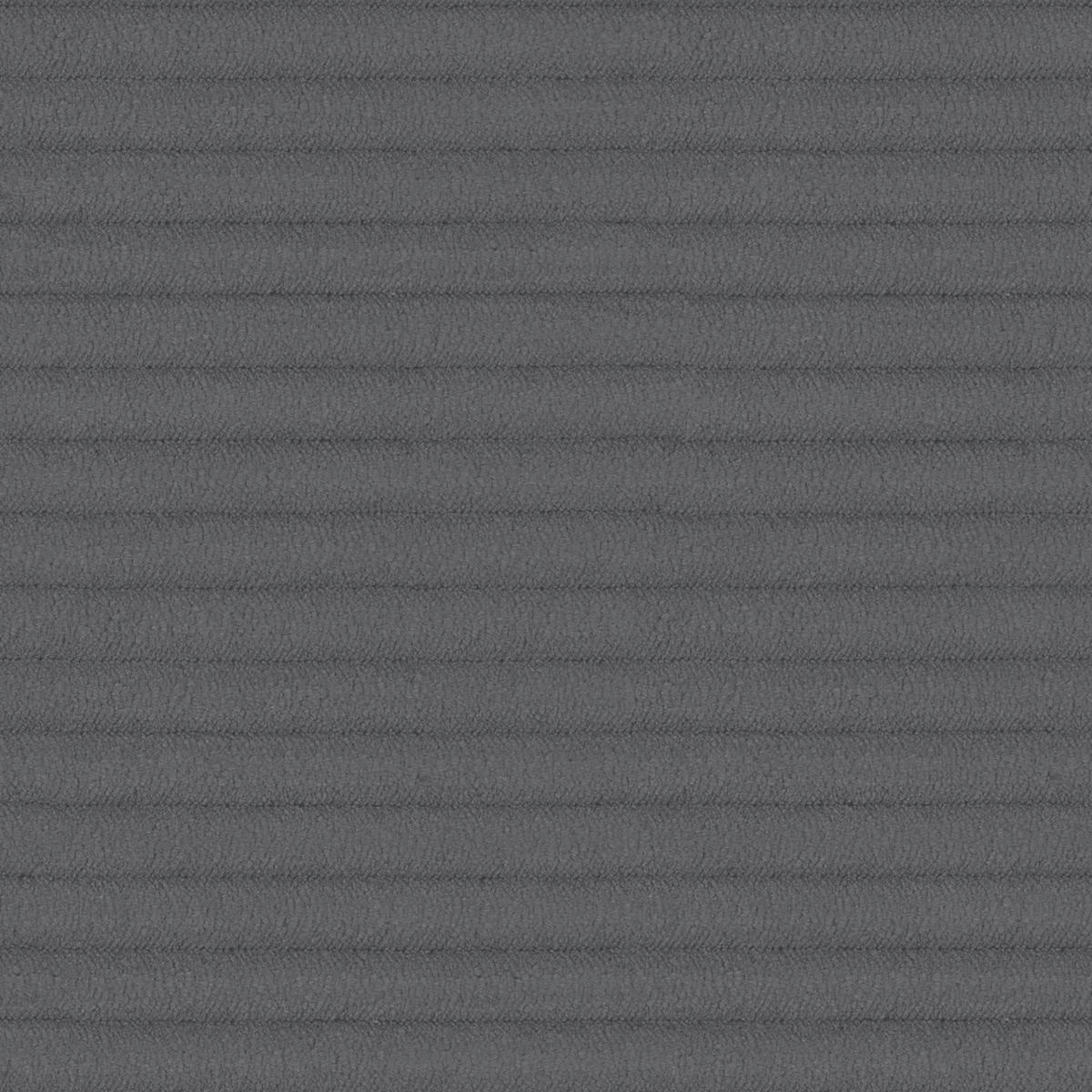 BOXSPRINGBETT 180/200 cm,  in Dunkelgrau, gepolstertes Kopfteil, Bettkasten, Topper, Matratzen, H2 + H3 = mittel + fest  - Dunkelgrau/Schwarz, KONVENTIONELL, Kunststoff/Textil (180/200cm) - Chameo