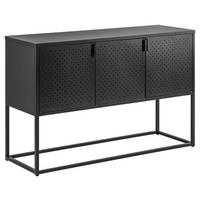 SIDEBOARD 120/80/40 cm Schwarz  - Schwarz, Trend, Metall (120/80/40cm) - MID.YOU