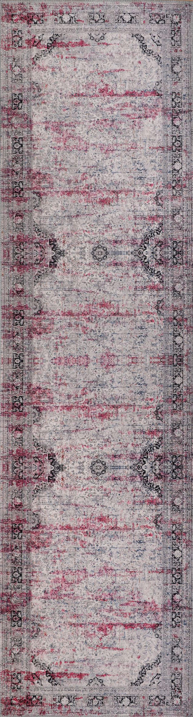 Novel BĚHOUN, 80/300 cm, pink - pink - textil
