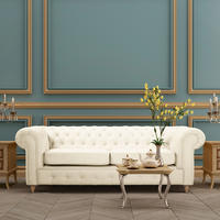 SCHLAFSOFA Laura in Mikrofaser Creme  - Creme/Braun, Design, Holz/Textil (218/74/91cm) - P & B